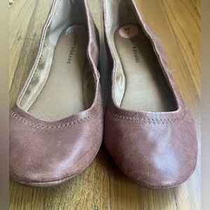 Cognac color ballet flats